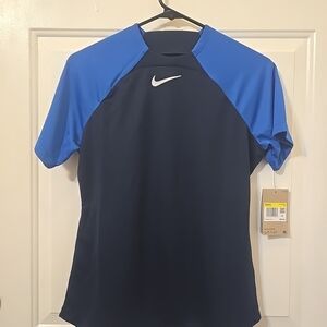 Nike Blue and Black Athletic Shirt